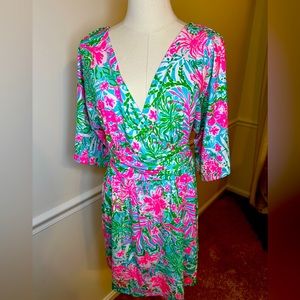 Lilly Pulitzer Paragi Romper, New with tags, size L